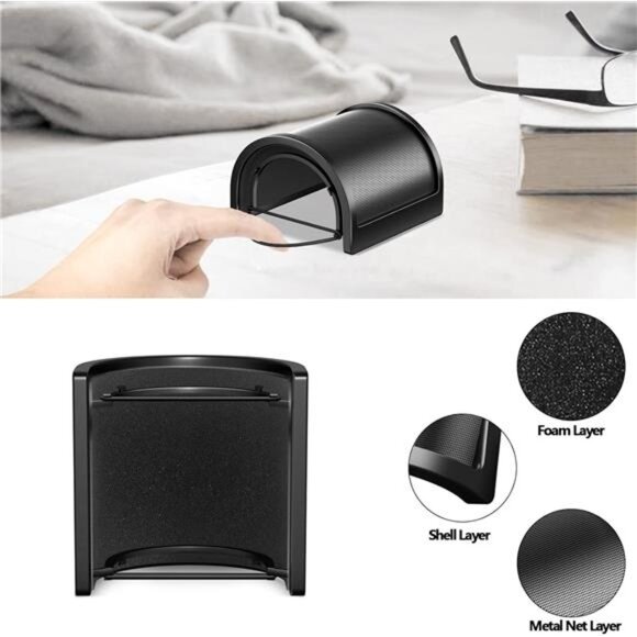 Pop Filter,PEMOTech [Upgraded Three Layers] Metal Mesh & Foam & Etamine Layer - Picture 4 of 7